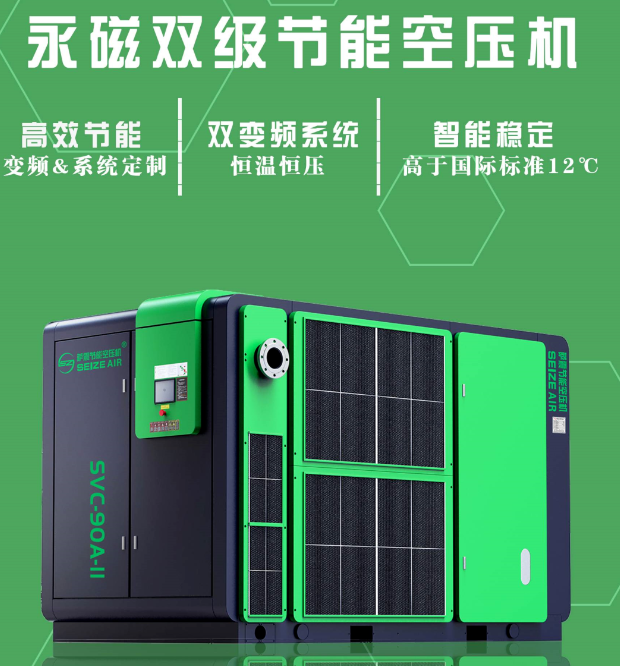 薩震永磁變頻雙級節(jié)能空壓機